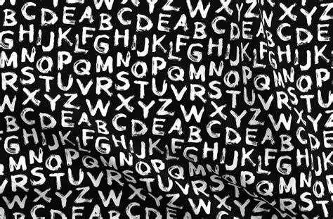Maybe you would like to learn more about one of these? Alphabet black small letters - Spoonflower
