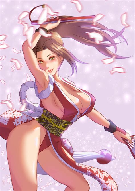 Shiranui Mai Fatal Fury Absurdres Highres 1girl Breasts Large