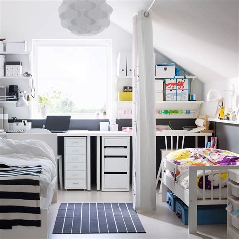 Scroll down to see all our room dividers. OFFICE/GUEST ROOM | The IKEA Everyday — 5 ways to divide a ...