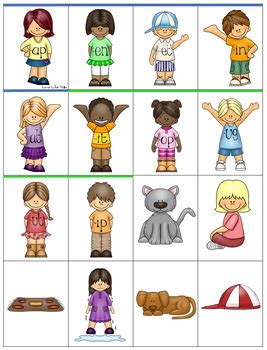 Letter sound identification is a must. Rhyming cvc Pictures and Words by Walk with Me a Second | TpT