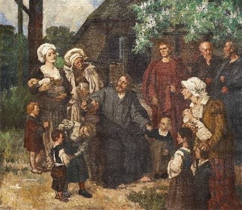 Let The Little Children Come Unto Me 1908 Eduard Von Gebhardt