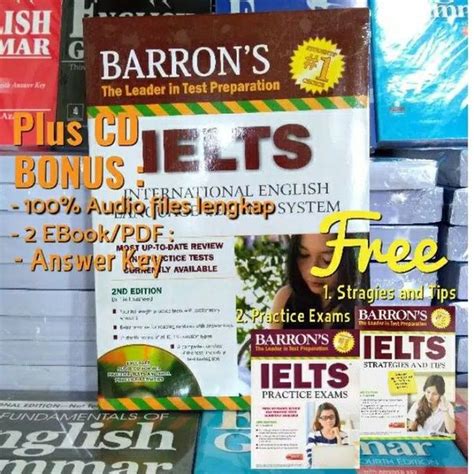 Jual Barrons Ielts Plus Cd Nd Edition Di Lapak Aravinda Bookstore
