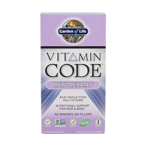 Vitamin Code Raw Prenatal 180 Capsules At Whole Foods Market