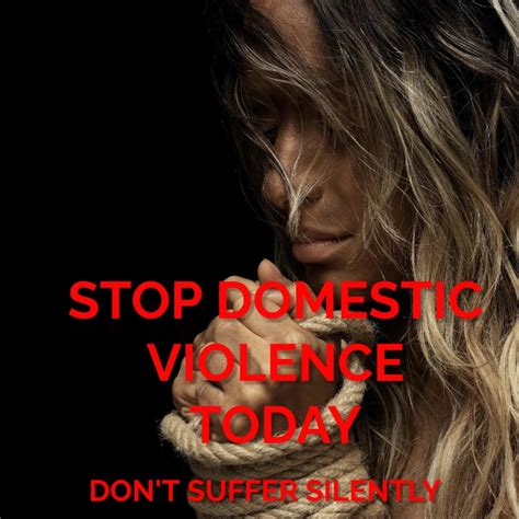 Stop Domestic Violence Template Postermywall