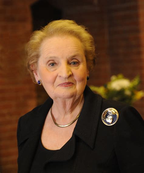 Perhaps madeleine albright, the first woman to serve as the u.s. Madeleine Albright Heads to Wellesley to Show 40 Young ...