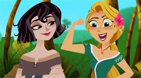 Rapunzel And Cass Wiki Tangled The Series Amino