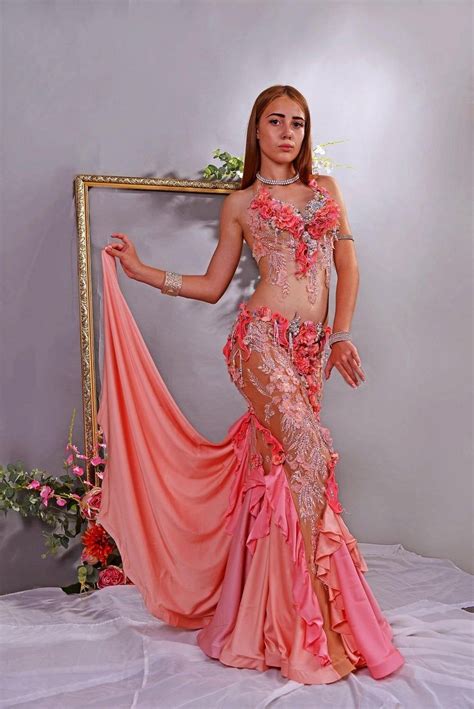Professional Costume For Belly Dance Bridal Style In 2020 Belly Dance Dress Dance Outfits