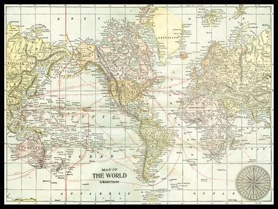 'World Map' Art Print | Art.com