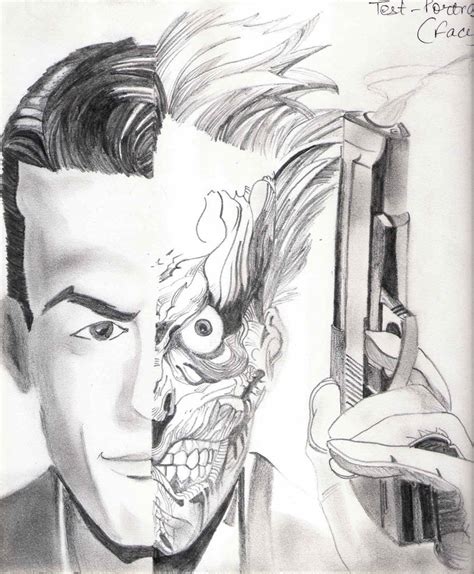 Two Face By Hermux Tantamoq On Deviantart