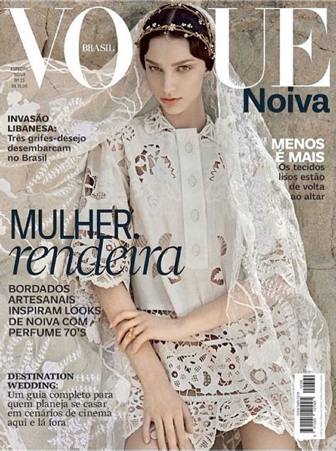 Vogue Brasil Noiva 2015 Covers Vogue Brasil