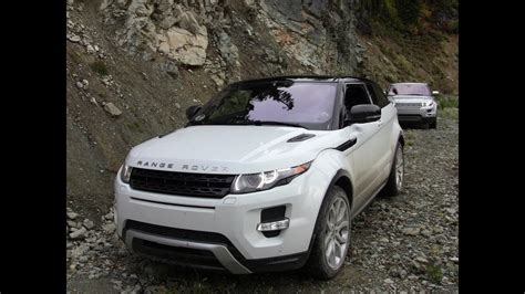 2012 Range Rover Evoque Off Road First Drive Review Youtube