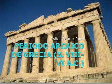 Grecia Etapa Arcaica