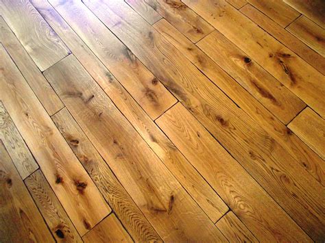 Random Widths Rustic Oak Oiled Oak Flooring Rustic Mixedwidths