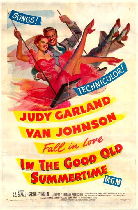 In The Good Old Summertime 1949 Filmaffinity