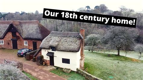 Living In A Traditional 18th Century Thatched Cottage Tiny Home In The