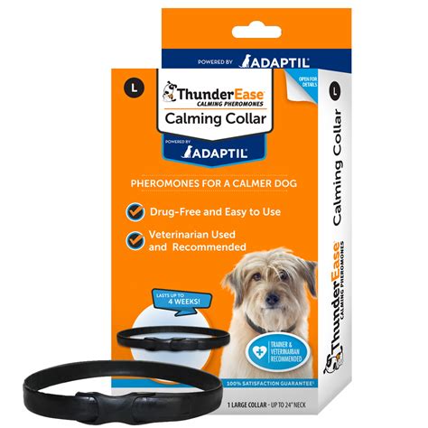 Thunderworks Thunderease Calming Collar For Dogs Large Petco
