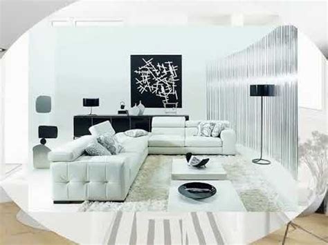 terbaik desain ruang tamu minimalis nuansa hitam putih video rumah