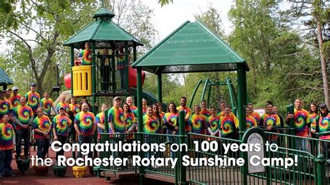 Making a Difference at the Rochester Rotary Sunshine Camp - YouTube