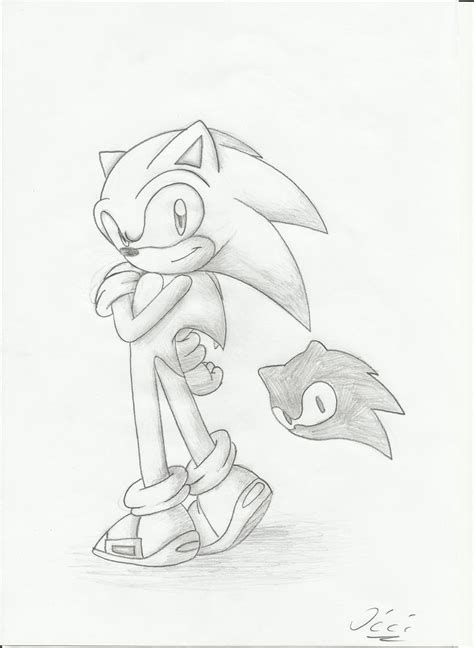 How I Draw In Real Life Sonic The Hedgehog By Shnowbilicat On Deviantart