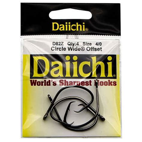 Daiichi D82Z Hook Circle Wide