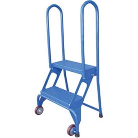 Folding Step Ladder With Wheels 2 Steps