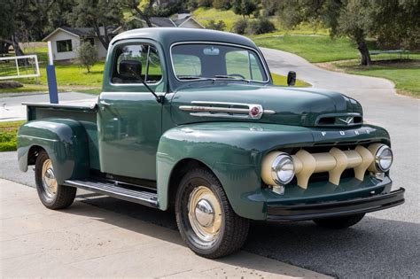1952 Ford F 1 Pickup 4 Speed For Sale On Bat Auctions Sold For
