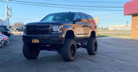 Blown Lifted And For Sale Heavily Modded And Slick 2015 Chevrolet Tahoe