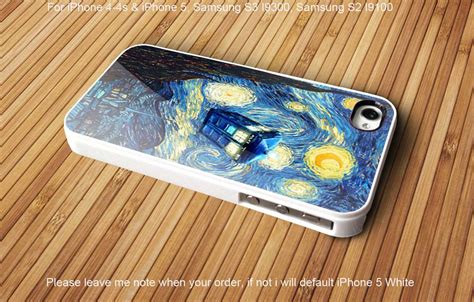 Tardis Doctor Who Starry Night Iphone 4 By