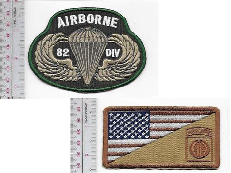Airborne Us Army 82nd Airborne Infantry Division Abn And Parachutist