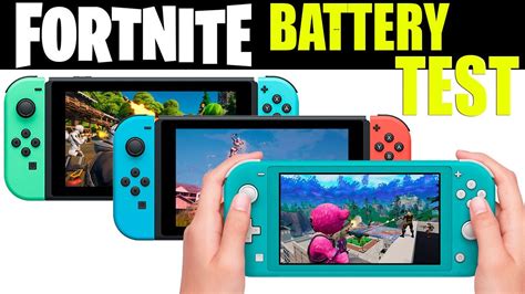 Fortnite Battery Test On Nintendo Switch And Switch Lite Youtube