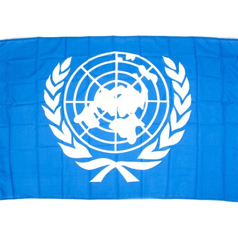 Flag Of The United Nations 3 X 5 International Military Antiques