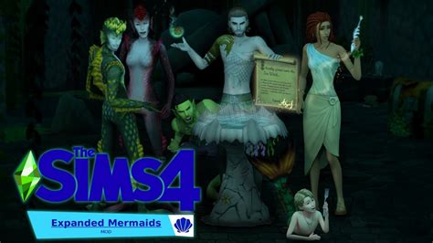 The Sims Expanded Mermaids Mod Trailer YouTube