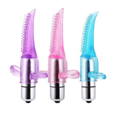 buy best lip mouth tongue vibro women g spot stimulator finger vibrators sex products at