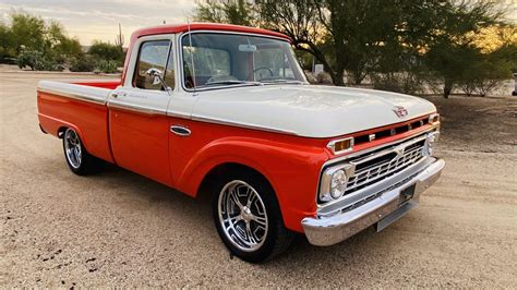 1966 Ford F100 Custom Pickup For Sale At Auction Mecum Auctions
