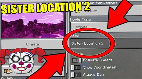 There is a way to find. NEVER Play Minecraft The FNAF SISTER LOCATION 2 WORLD ...