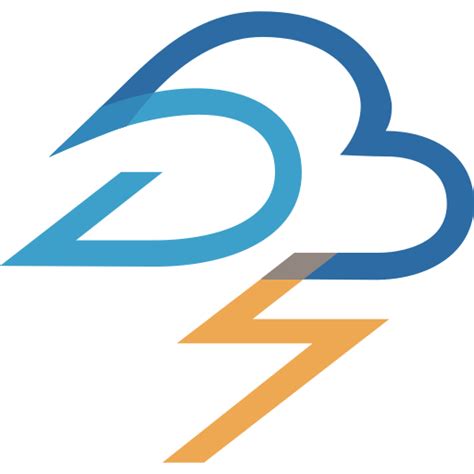 아파치 폭풍 로고 소셜 미디어 및 로고 아이콘