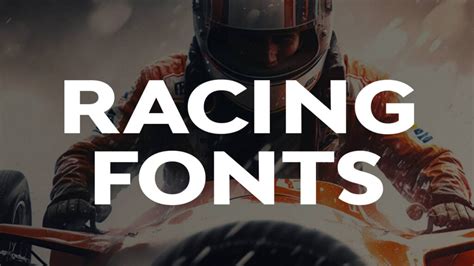 33 Cool Racing Fonts That Fill Your Need For Speed HipFonts