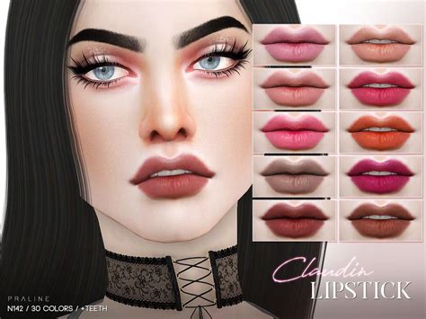 Lips In 30 Colors Teeth All Genders Download Claudin Lipstick