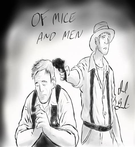Mice And Men Drawing Pencil Sketch Colorful Realistic Art Images