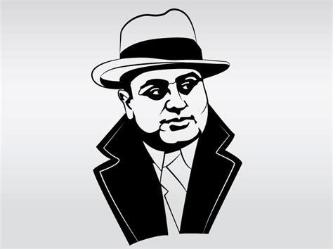 Al Capone Design De Logos Barbearia Logomarca Logomarca