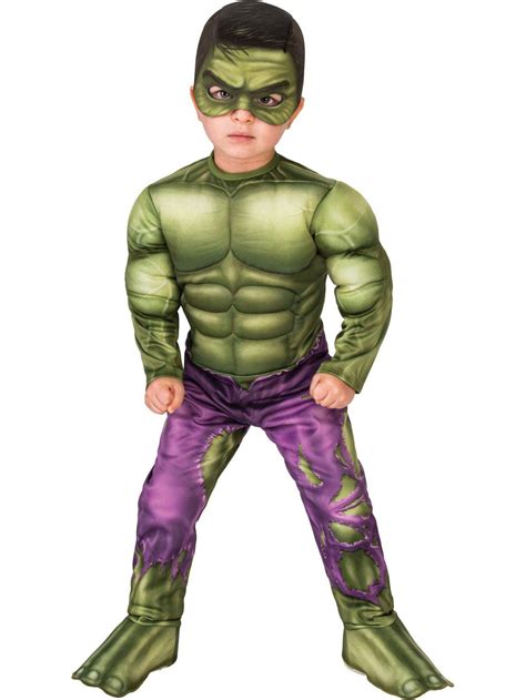 The Avengers Super Hero Adventures Hulk Deluxe Toddler Costume
