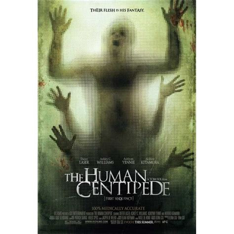 The Human Centipede First Sequence Movie Poster 11 X 17 Walmart