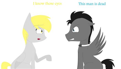 Derpy And Discorded Whooves I Know Those Eyes This By Gem103 On Deviantart