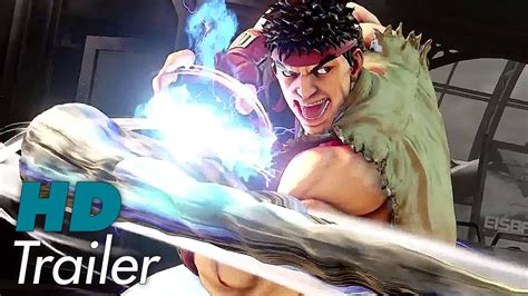 Street Fighter V Official Trailer E3 2015 Hd Youtube