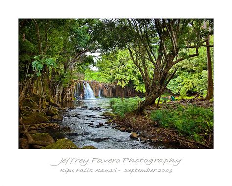 Kipu Falls Kauai Jeffrey Favero Fine Art Photography