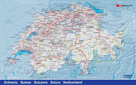 Switzerland Train Map Validity Map For Berner Oberland Pass