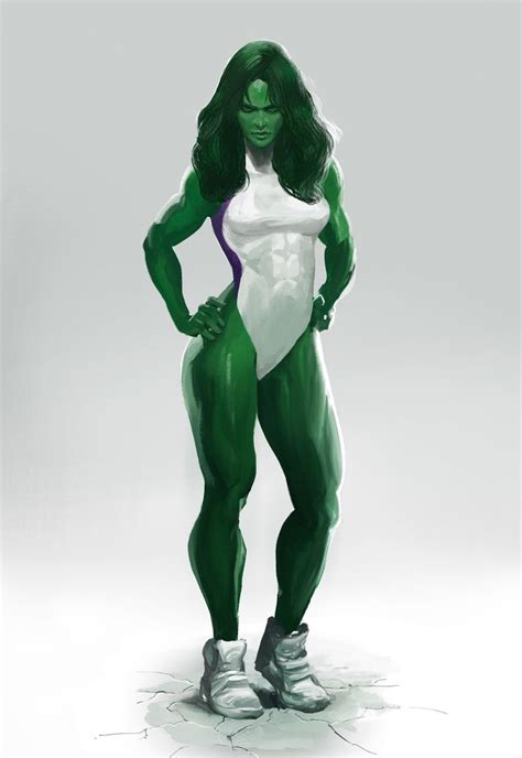 She Hulk Concept Art By Executiveorder9066 Hulk Comic Hulk Art Marvel Comics Art