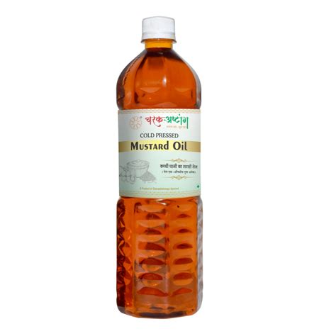 Cold Pressed Mustard Oil 1 Ltr Lakdighani Oil Charakashtanga Ayurved