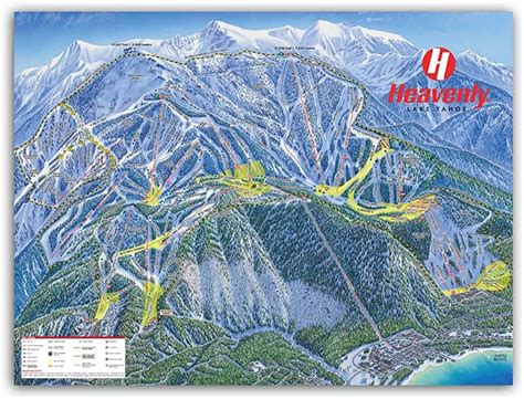 Heavenly Ski Resort Map Ubicaciondepersonascdmxgobmx