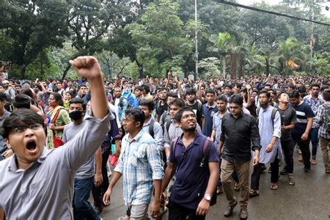 Bangladesh Detains 42 People In Expanding Crackdown After Student